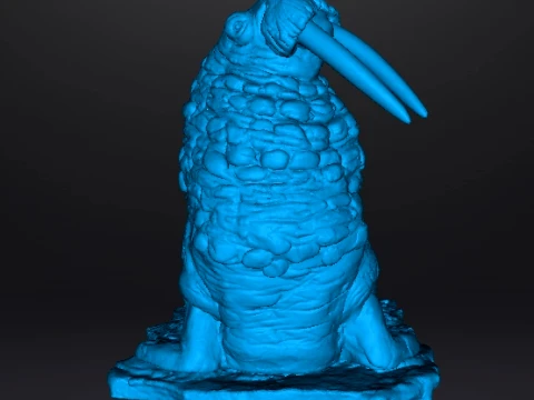 WALRUS FIGURE MODEL REALISTIC SCULPTURE STATUE ORNAMENT WILDLIFE 3D Print Model
