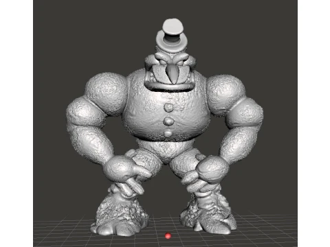 MODELO EM MINIATURA BAD MR FROSTY SNOWMAN PARA JOGOS DE FANTASIA OU HORROR RPG DND Modelo de Impressão 3D