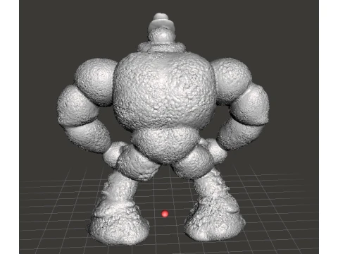 MODELO EM MINIATURA BAD MR FROSTY SNOWMAN PARA JOGOS DE FANTASIA OU HORROR RPG DND Modelo de Impressão 3D
