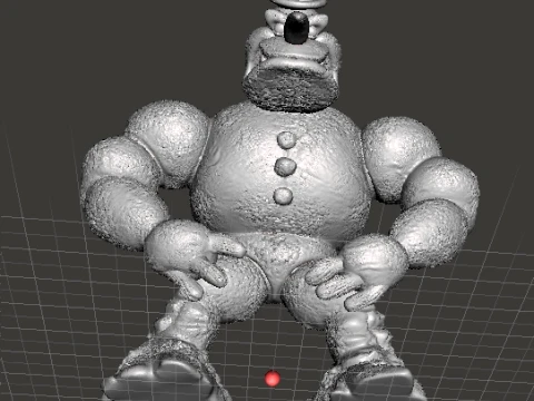 MODELO EM MINIATURA BAD MR FROSTY SNOWMAN PARA JOGOS DE FANTASIA OU HORROR RPG DND Modelo de Impressão 3D