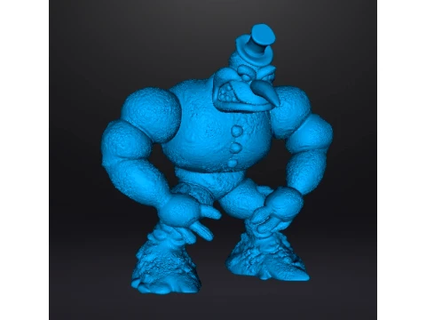 MODELO EM MINIATURA BAD MR FROSTY SNOWMAN PARA JOGOS DE FANTASIA OU HORROR RPG DND Modelo de Impressão 3D