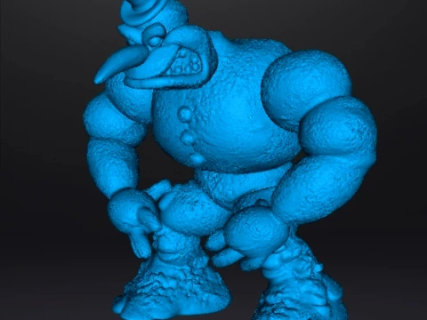 MODELO EM MINIATURA BAD MR FROSTY SNOWMAN PARA JOGOS DE FANTASIA OU HORROR RPG DND Modelo de Impressão 3D