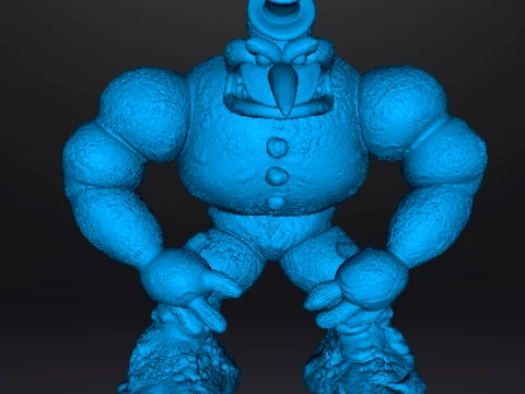 MODELO EM MINIATURA BAD MR FROSTY SNOWMAN PARA JOGOS DE FANTASIA OU HORROR RPG DND Modelo de Impressão 3D