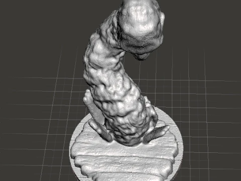 FREDDY KRUEGER WORM MINIATURE MODEL HORROR FANTASY GAMES RPG DND 3D Print Model