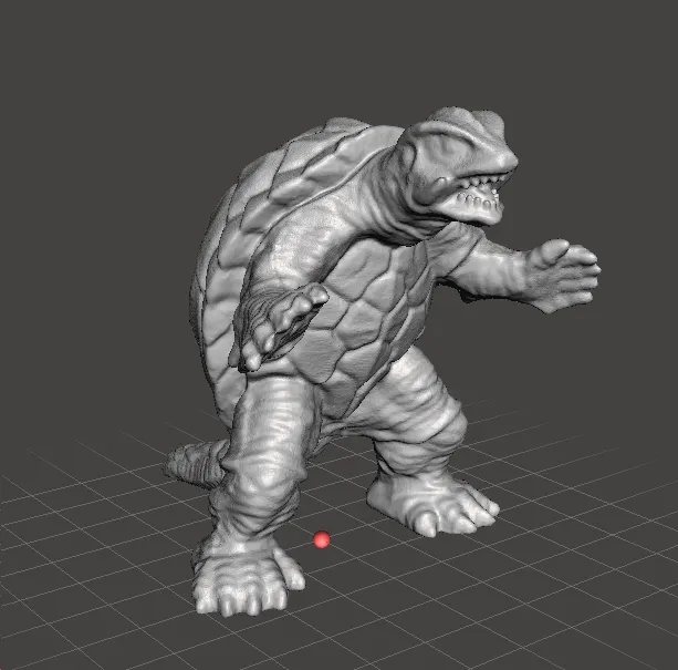 GAMERA HEISEI ANNI '90 KAIJU MOSTRI IN MINIATURA FANTASY E GIOCHI SCIFI RPG DND Modello di stampa 3D .c4d .max .obj .3ds .fbx .stl .blend 