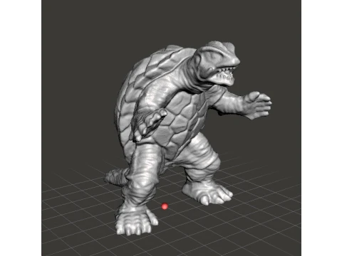 GAMERA HEISEI 90S KAIJU MONSTER MINIATURE FANTASY AND SCIFI GAMES RPG DND 3D Print Model