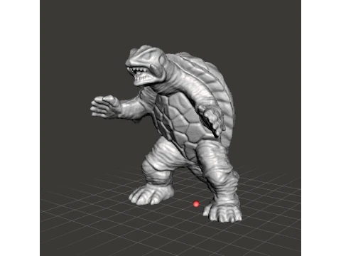 GAMERA HEISEI ANNI '90 KAIJU MOSTRI IN MINIATURA FANTASY E GIOCHI SCIFI RPG DND Modello di stampa 3D