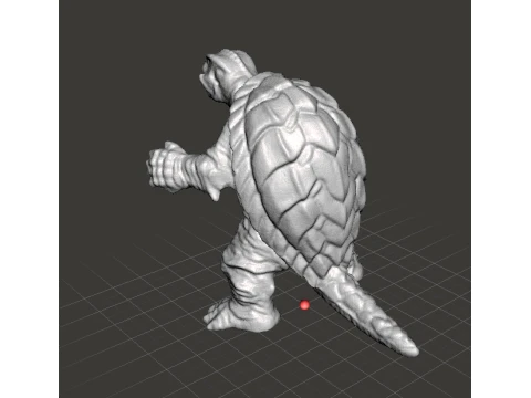 GAMERA HEISEI ANNI '90 KAIJU MOSTRI IN MINIATURA FANTASY E GIOCHI SCIFI RPG DND Modello di stampa 3D