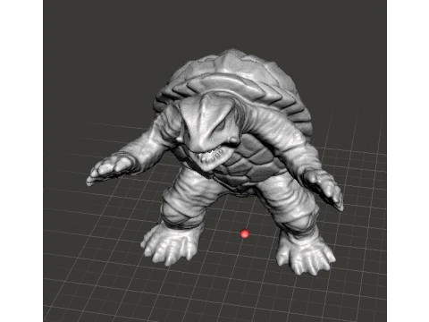 GAMERA HEISEI ANNI '90 KAIJU MOSTRI IN MINIATURA FANTASY E GIOCHI SCIFI RPG DND Modello di stampa 3D