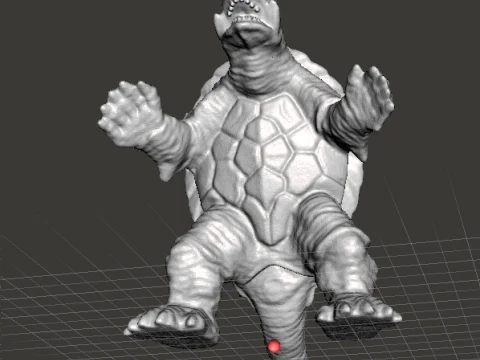 GAMERA HEISEI ANNI '90 KAIJU MOSTRI IN MINIATURA FANTASY E GIOCHI SCIFI RPG DND Modello di stampa 3D