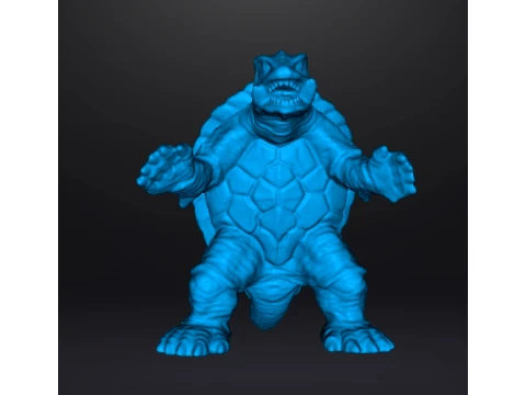 GAMERA HEISEI ANNI '90 KAIJU MOSTRI IN MINIATURA FANTASY E GIOCHI SCIFI RPG DND Modello di stampa 3D