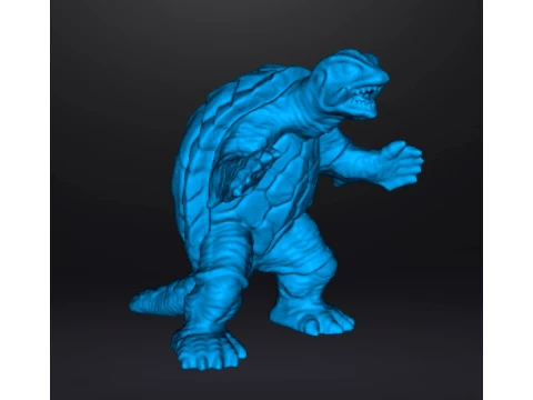 GAMERA HEISEI ANNI '90 KAIJU MOSTRI IN MINIATURA FANTASY E GIOCHI SCIFI RPG DND Modello di stampa 3D