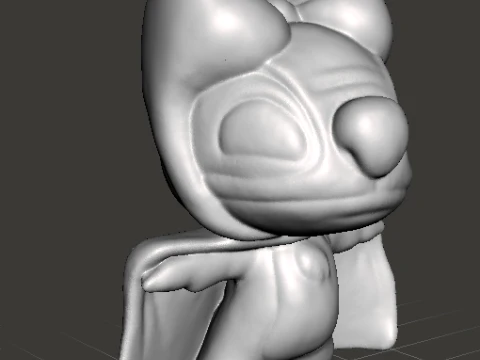 STITCH SUPERHERO FIGURE MODEL TOY STATUE FOR KIDS 3D Print Model