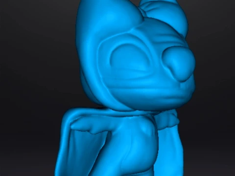 STITCH SUPERHERO FIGURE MODEL TOY STATUE FOR KIDS 3D Print Model