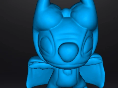 STITCH SUPERHERO FIGURE MODEL TOY STATUE FOR KIDS 3D Print Model