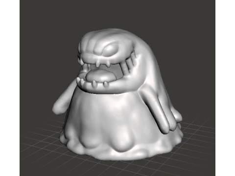 FIGURA MODELO FFX FLAN MONSTER PARA JUEGOS DE FANTAS&Iacute;A RPG DND Modelo de impresión 3D