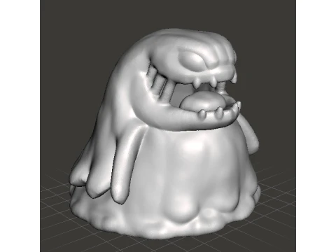 FFX FLAN MONSTER MODEL FIGURE FOR FANTASY GAMES RPG DND 3D Print Model