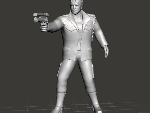 TERMINATOR 1984 TECH NOIR MODÈLE MINIATURE POUR JEUX SCIFI RPG DND Modèles 3D en vedette