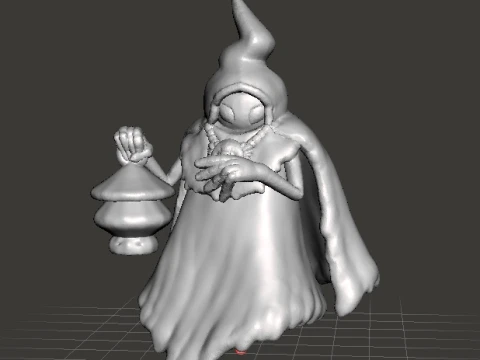BIGPOE SPIRIT CREATURE MODELLO IN MINIATURA FANTASY GAMES RPG DND Modello di stampa 3D