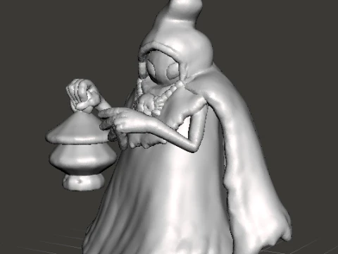 BIGPOE SPIRIT CREATURE MINIATURE MODEL FANTASY GAMES RPG DND 3D Print Model
