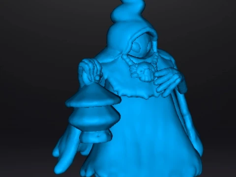 BIGPOE SPIRIT CREATURE MINIATURE MODEL FANTASY GAMES RPG DND 3D Print Model