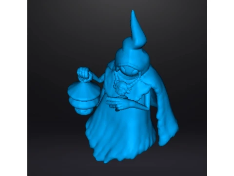 BIGPOE SPIRIT CREATURE MINIATURE MODEL FANTASY GAMES RPG DND 3D Print Model