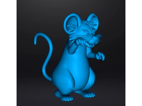 MONSTER MOUSE MINIATURE MODEL FOR FANTASY HORROR GAMES RPG DND 3D Print Model