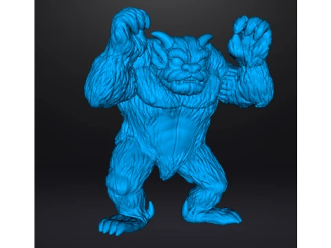 MOON MONSTER MINIATURE MODEL FOR FANTASY HORROR GAMES RPG DND 3D Print Model