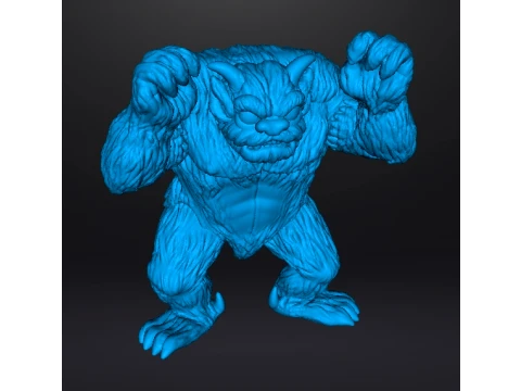 MOON MONSTER MINIATURE MODEL FOR FANTASY HORROR GAMES RPG DND 3D Print Model
