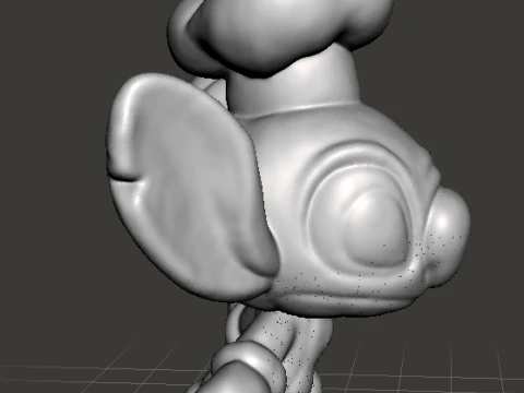 STITCH CHEF FIGURE MODEL TOY STATUE FOR KIDS 3D Print Model