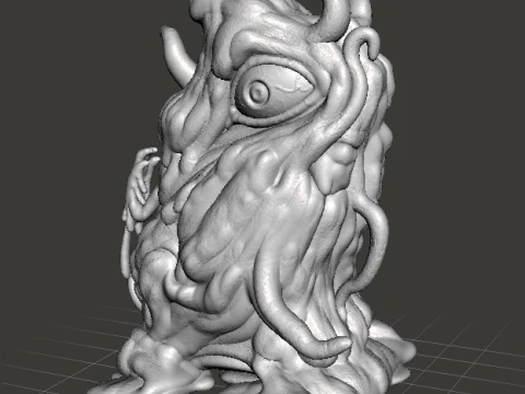 YOCHLOL MINIATURE MODEL FANTASY OR SCIFI GAMES RPG DND 3D Print Model