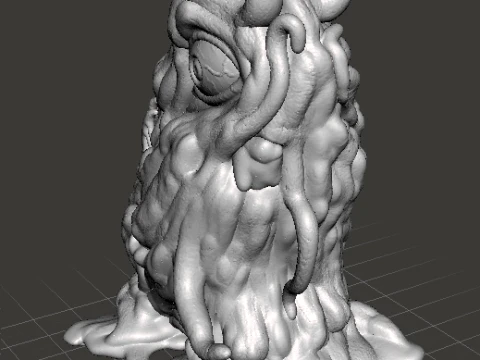 YOCHLOL MINIATURE MODEL FANTASY OR SCIFI GAMES RPG DND 3D Print Model