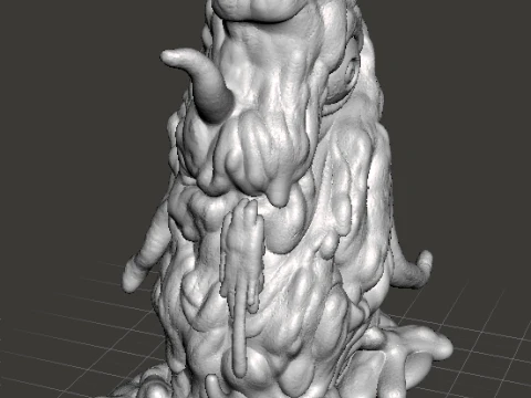 YOCHLOL MINIATURE MODEL FANTASY OR SCIFI GAMES RPG DND 3D Print Model