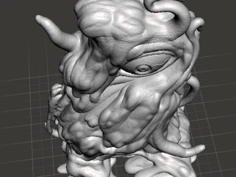 YOCHLOL MINIATURE MODEL FANTASY OR SCIFI GAMES RPG DND 3D Print Model