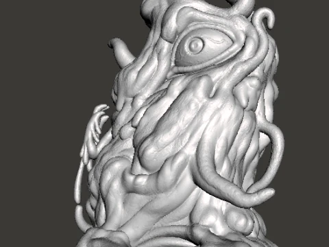 YOCHLOL MINIATURE MODEL FANTASY OR SCIFI GAMES RPG DND 3D Print Model