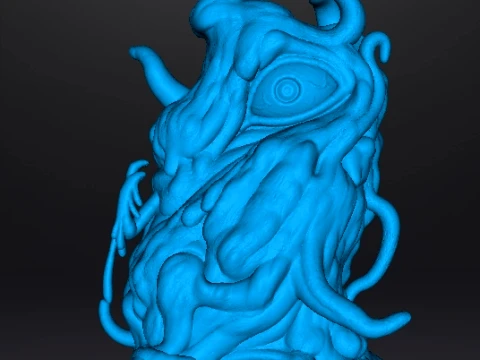 YOCHLOL MINIATURE MODEL FANTASY OR SCIFI GAMES RPG DND 3D Print Model