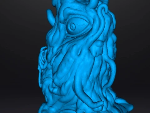 YOCHLOL MINIATURE MODEL FANTASY OR SCIFI GAMES RPG DND 3D Print Model