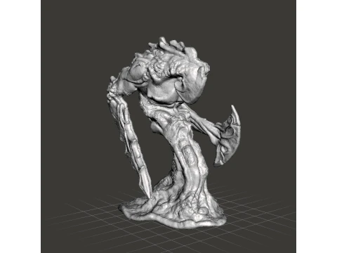 FROSTBLADE VANGUARD CREATURE MODEL FIGURE FOR FANTASY GAMES RPG DND 3D Print Model