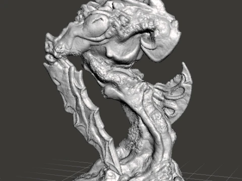 FROSTBLADE VANGUARD CREATURE MODEL FIGURE FOR FANTASY GAMES RPG DND 3D Print Model