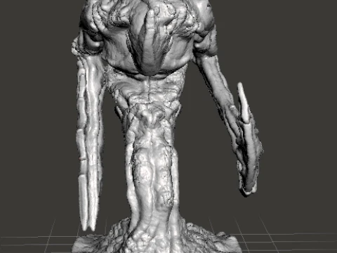 FROSTBLADE VANGUARD CREATURE MODEL FIGURE FOR FANTASY GAMES RPG DND 3D Print Model