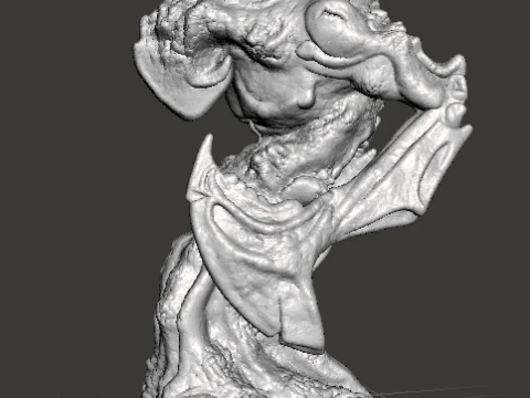 FROSTBLADE VANGUARD CREATURE MODEL FIGURE FOR FANTASY GAMES RPG DND 3D Print Model