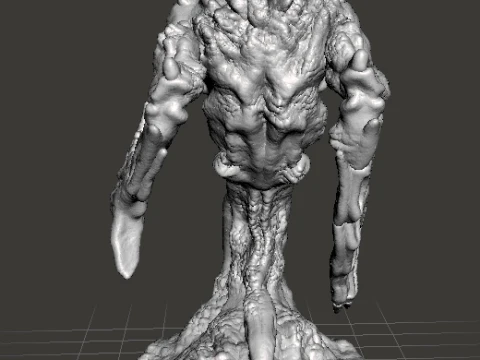 FROSTBLADE VANGUARD CREATURE MODEL FIGURE FOR FANTASY GAMES RPG DND 3D Print Model