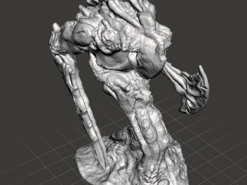 FROSTBLADE VANGUARD CREATURE MODEL FIGURE FOR FANTASY GAMES RPG DND 3D Print Model