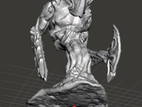 FROSTBLADE VANGUARD CREATURE MODEL FIGURE FOR FANTASY GAMES RPG DND 3D Print Model