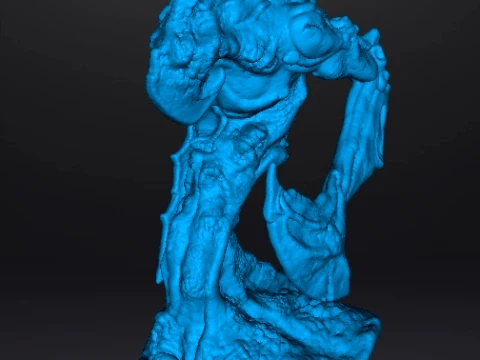 FROSTBLADE VANGUARD CREATURE MODEL FIGURE FOR FANTASY GAMES RPG DND 3D Print Model