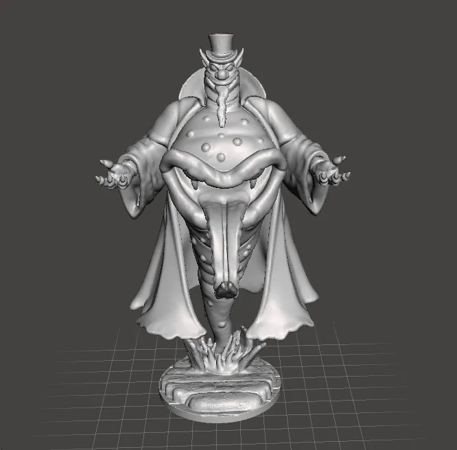 GHASH THE REAL GHOSTBUSTERS MINIATURE MODEL FOR FANTASY OR HORROR GAMES RPG DND 3D Print Model .c4d .max .obj .3ds .fbx .stl .blend 