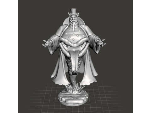 GHASH THE REAL GHOSTBUSTERS MINIATURE MODEL FOR FANTASY OR HORROR GAMES RPG DND 3D Print Model