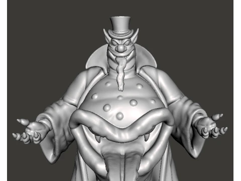 GHASH THE REAL GHOSTBUSTERS MINIATURE MODEL FOR FANTASY OR HORROR GAMES RPG DND 3D Print Model
