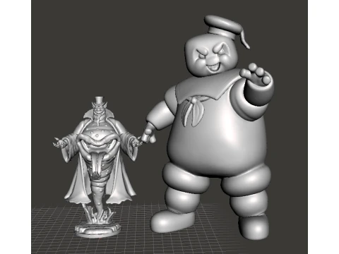 GHASH THE REAL GHOSTBUSTERS MINIATURE MODEL FOR FANTASY OR HORROR GAMES RPG DND 3D Print Model
