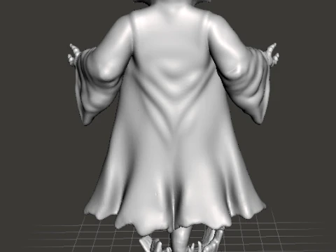GHASH THE REAL GHOSTBUSTERS MINIATURE MODEL FOR FANTASY OR HORROR GAMES RPG DND 3D Print Model